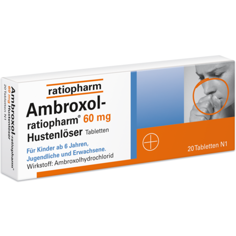 Ambroxol-ratiopharm® 60&nbsp;mg Hustenlöser Tabletten